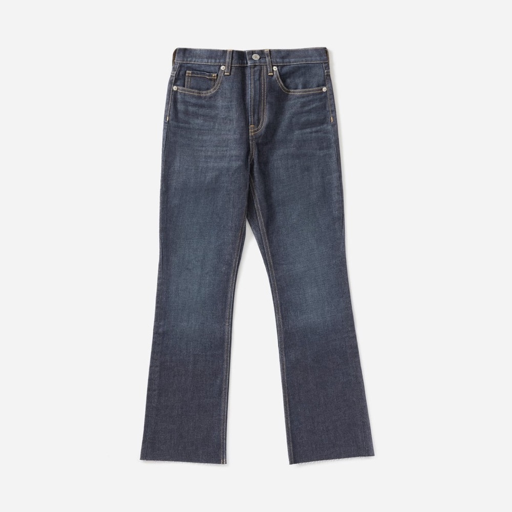 Kick crop jeans